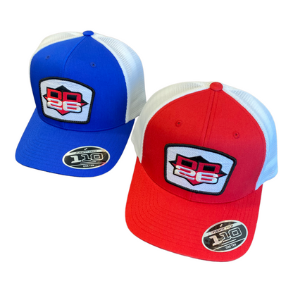 DD26 Fishing Flexfit 110 Snapback combo Premium DD26 Patch Hats