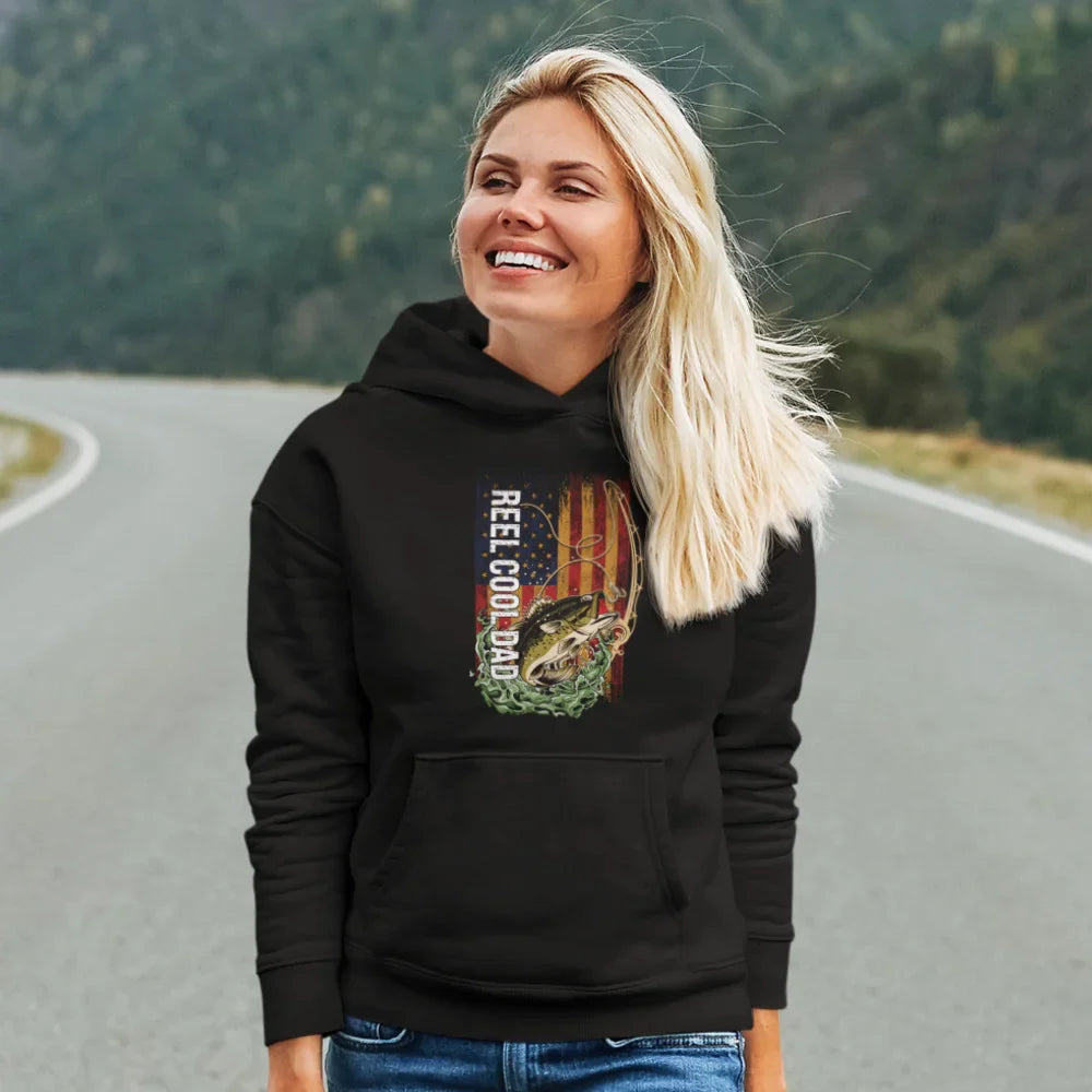 Outdoorzees Reel Cool Dad Unisex Hoodie