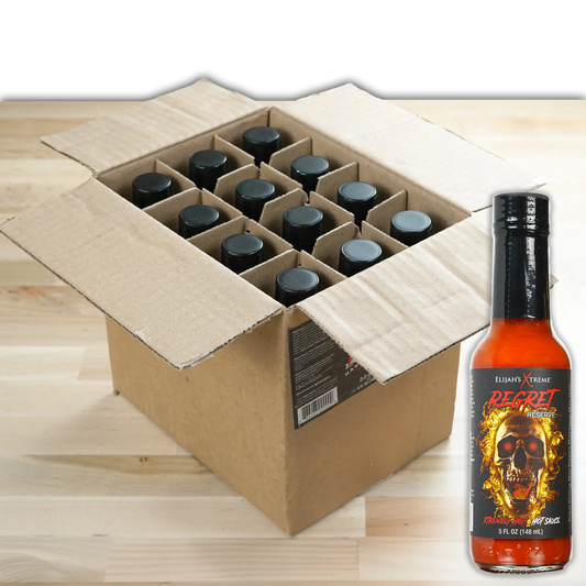 Elijah's Xtreme Regret Reserve Hot Sauce (12 pk Case)