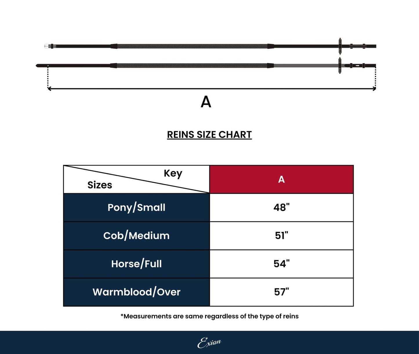Bridles & Reins ExionPro Curb Reins