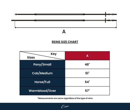 Bridles & Reins ExionPro Curb Reins