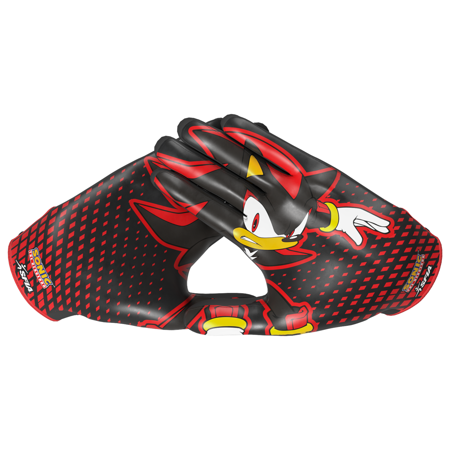 Phenom Elite Shadow the Hedgehog Football Gloves - VPS5 by Phenom Elite
