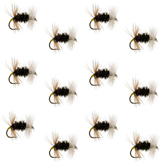 The Fly Fishing Place Renegade Classic Trout Dry Fly 12 Flies Hook Size 18