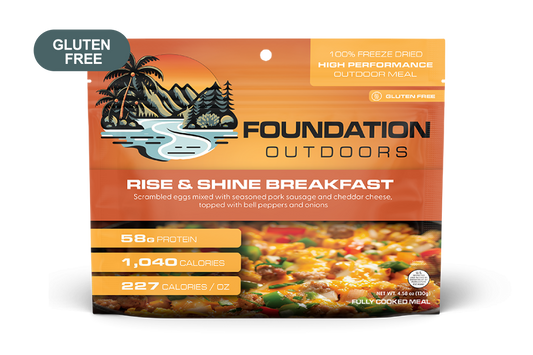 Foundation Outdoors Rise & Shine Breakfast Meal