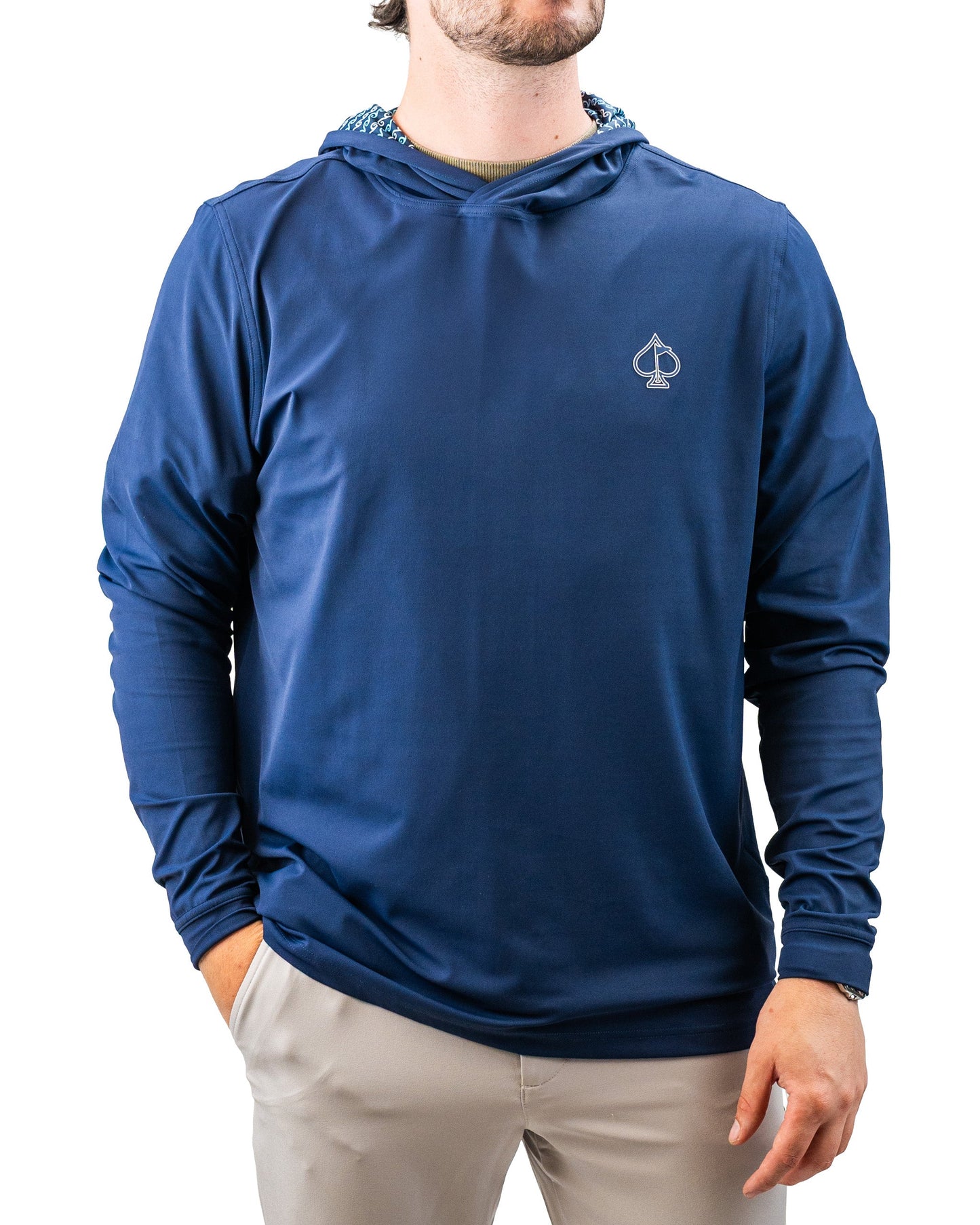 Pins and Aces Performance Golf Hoodie - Rising Tides