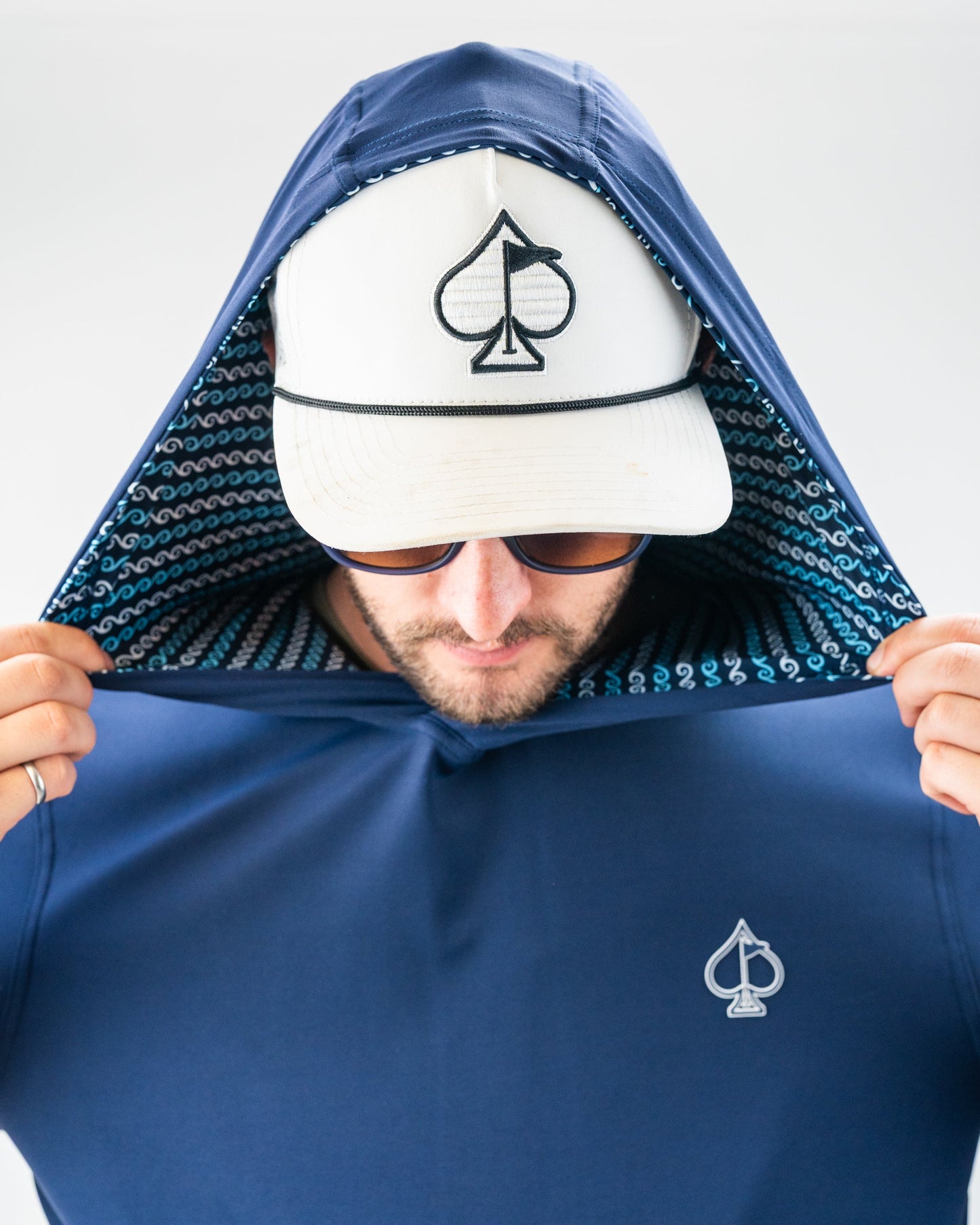 Pins and Aces Performance Golf Hoodie - Rising Tides