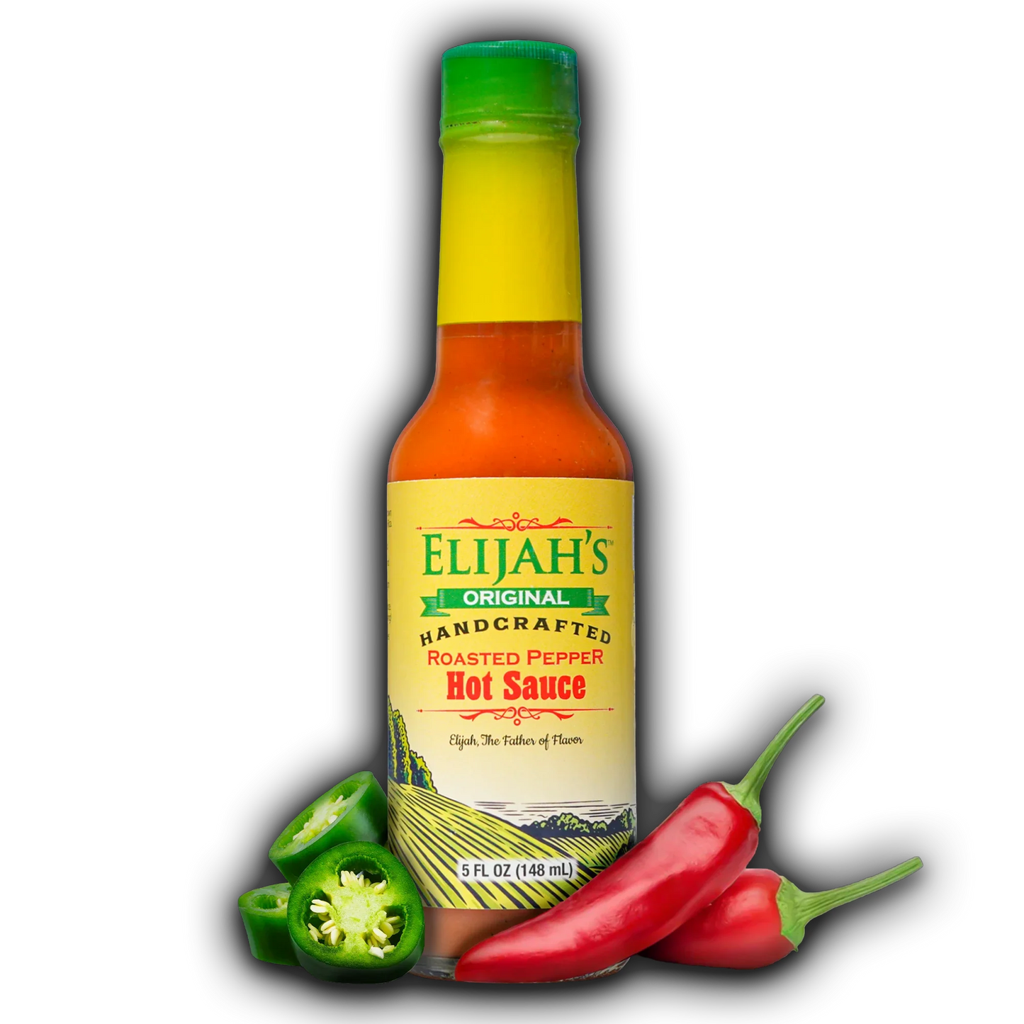 Elijah's Xtreme Roasted Cayenne & Jalapeño Pepper Sauce
