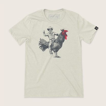 Cowboy Cool Rooster Roundup T-Shirt