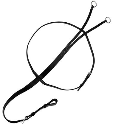 Bridles & Reins ExionPro Flat Leather Running Martingale