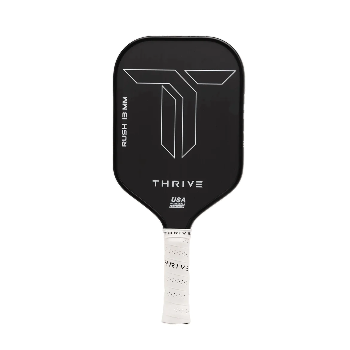 Thrive RUSH 13   Includes custom weight card, paddle cover, paddle eraser, and lead weights.