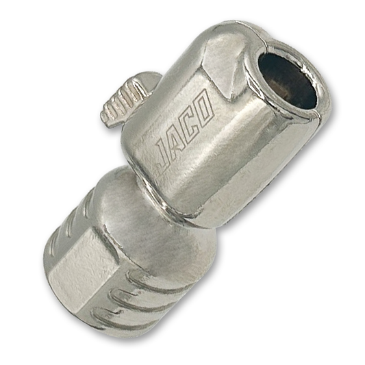Jaco Lightning™ S-Series Tire Air Chuck | Open Flow, 1/4" F-NPT (2 Pack)