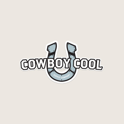 Cowboy Cool The Keg Sticker