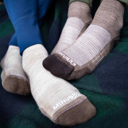Minus33 Full Cushion - Mini Crew Wool Socks Mountain Heritage