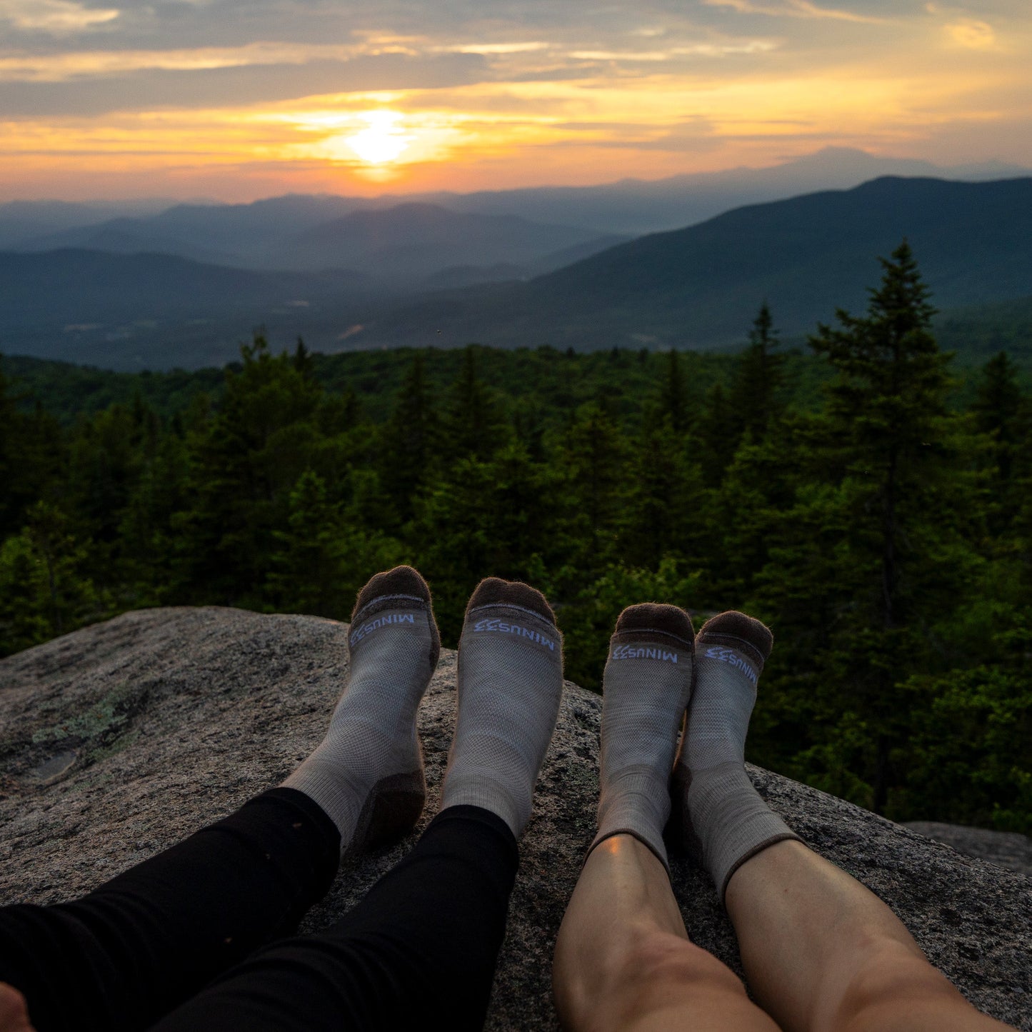 Minus33 Full Cushion - Mini Crew Wool Socks Mountain Heritage