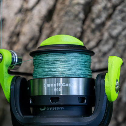 Reaction Tackle BRAIDED IN THE USA Fishing Line- 4X- NEW