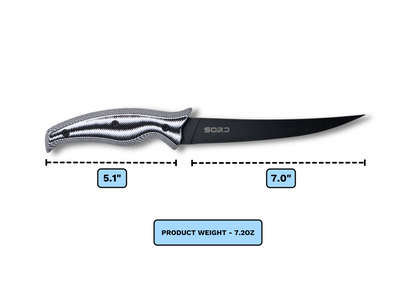 SORD Fishing  7" FILLET KNIFE - FLEXY