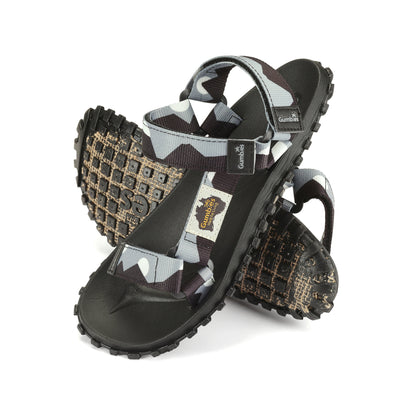 Gumbies Scrambler Sandals - Men's - Black & Grey