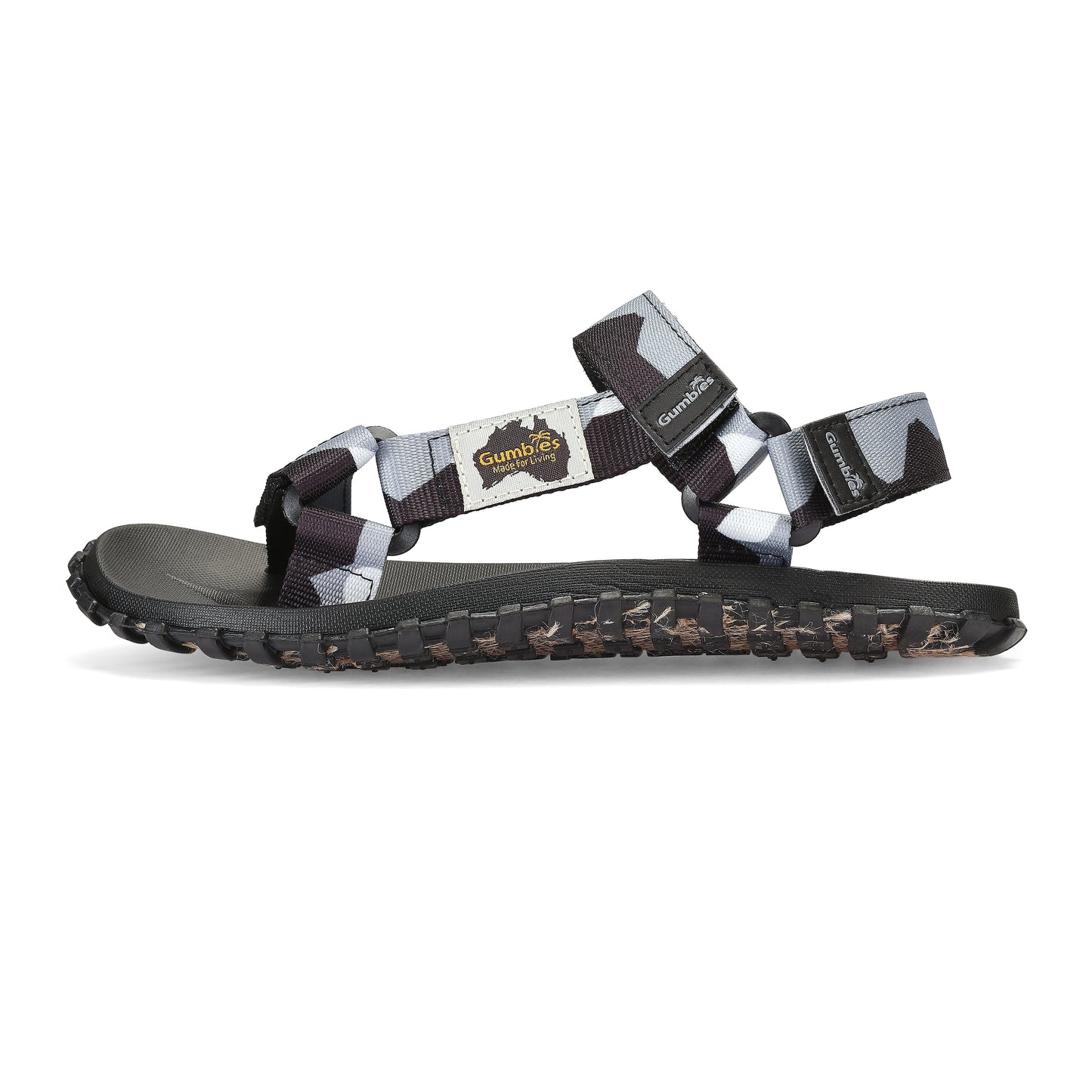 Gumbies Scrambler Sandals - Men's - Black & Grey