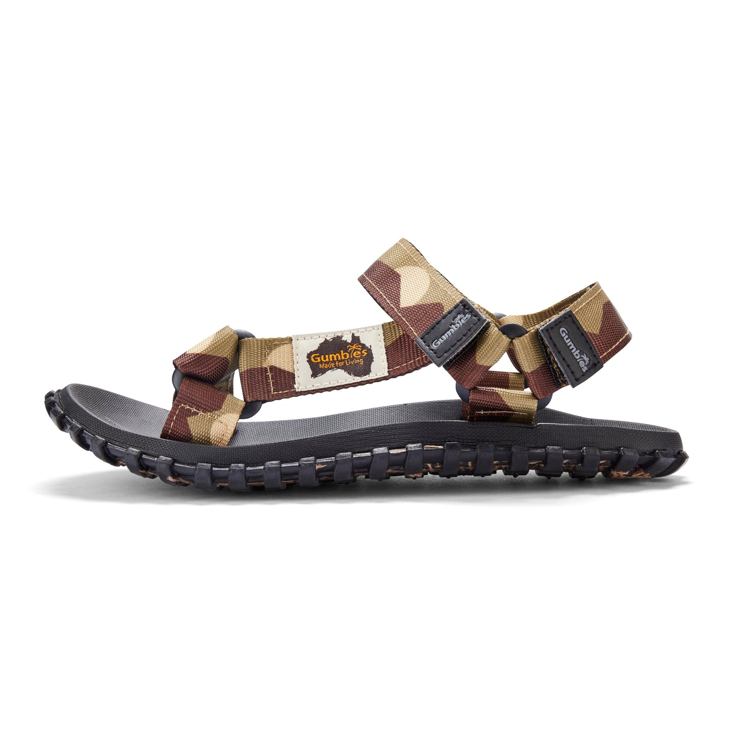 Gumbies Scrambler Sandals - Men's - Sand & Brown