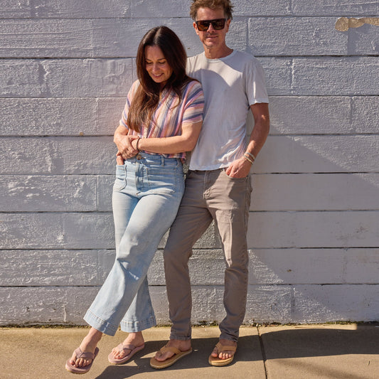 Fleks The Seagrove Flip Flop - Blushed