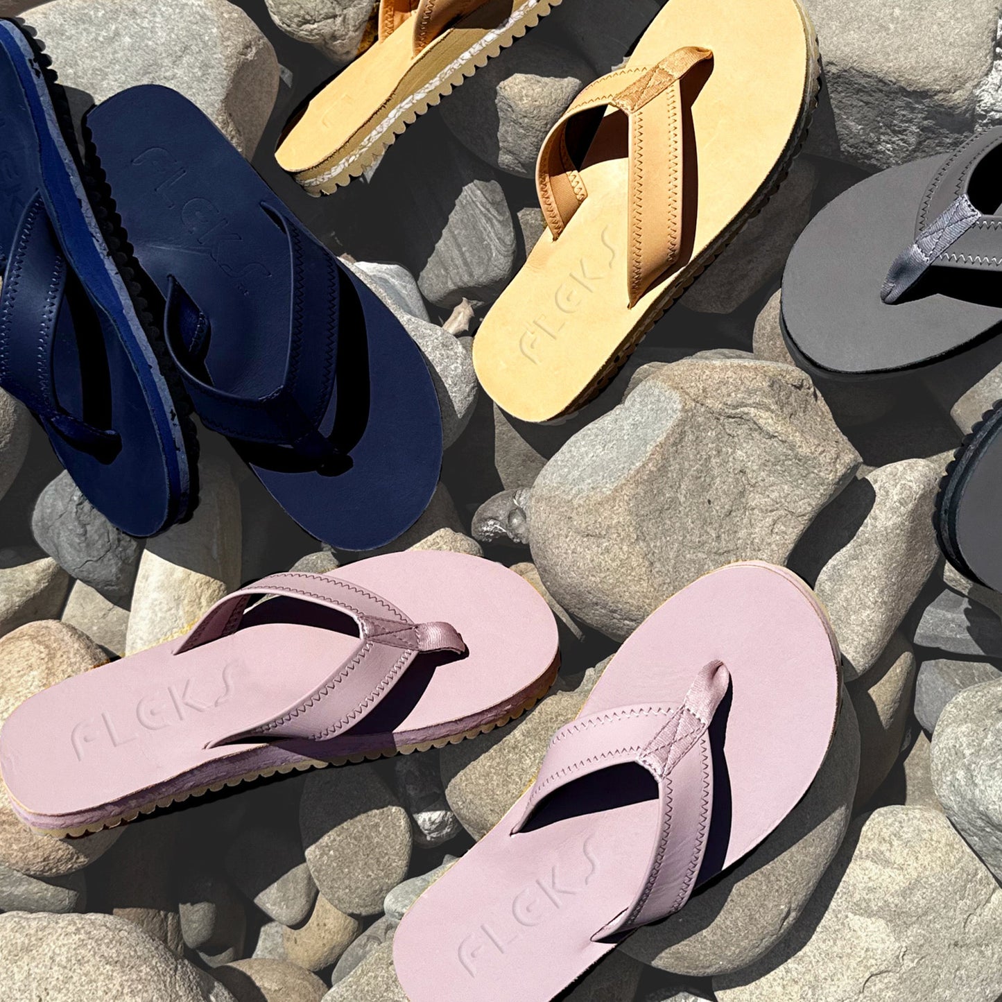 Fleks The Seagrove Flip Flop - Deep Blue Sea