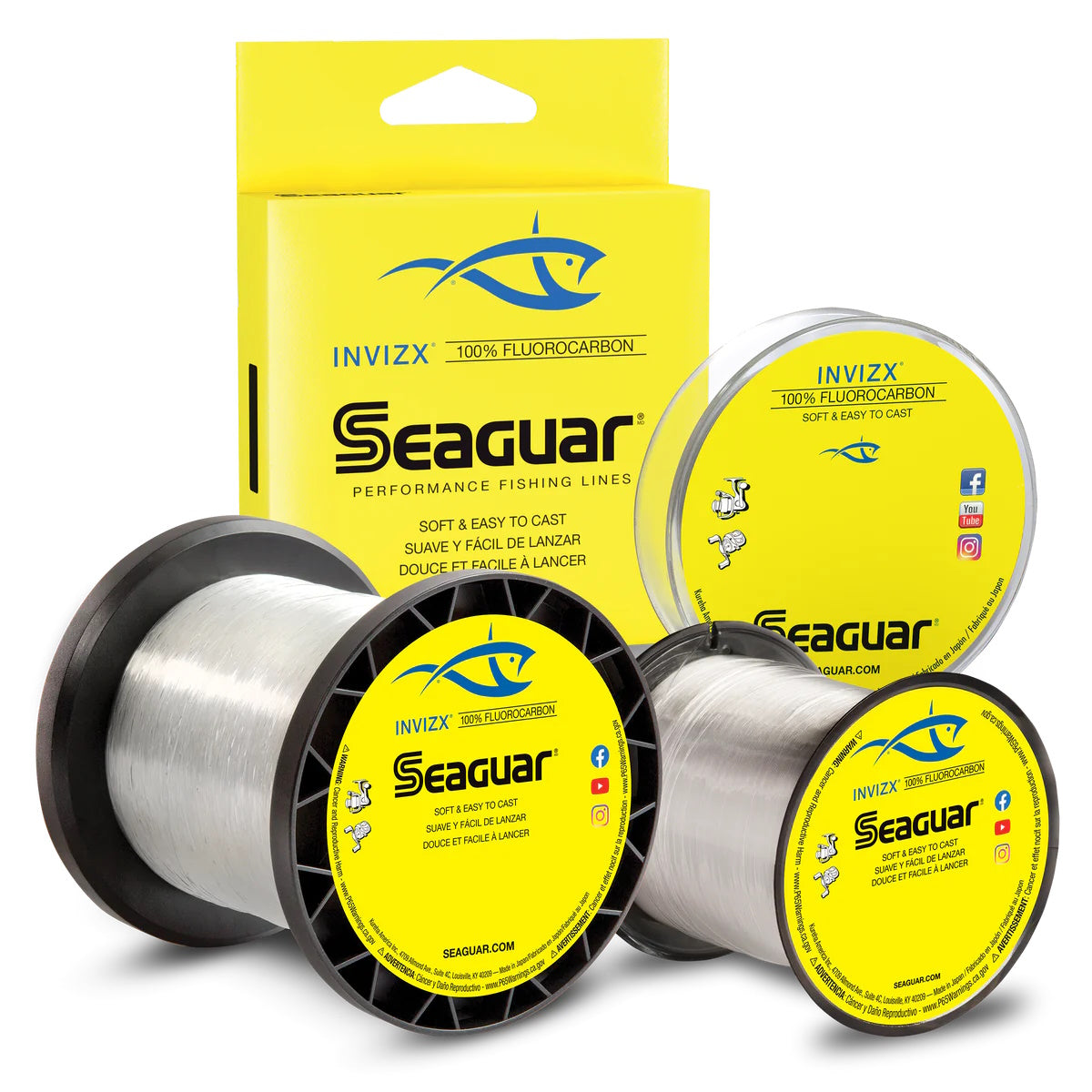 Seaguar InvizX Fluorocarbon Line