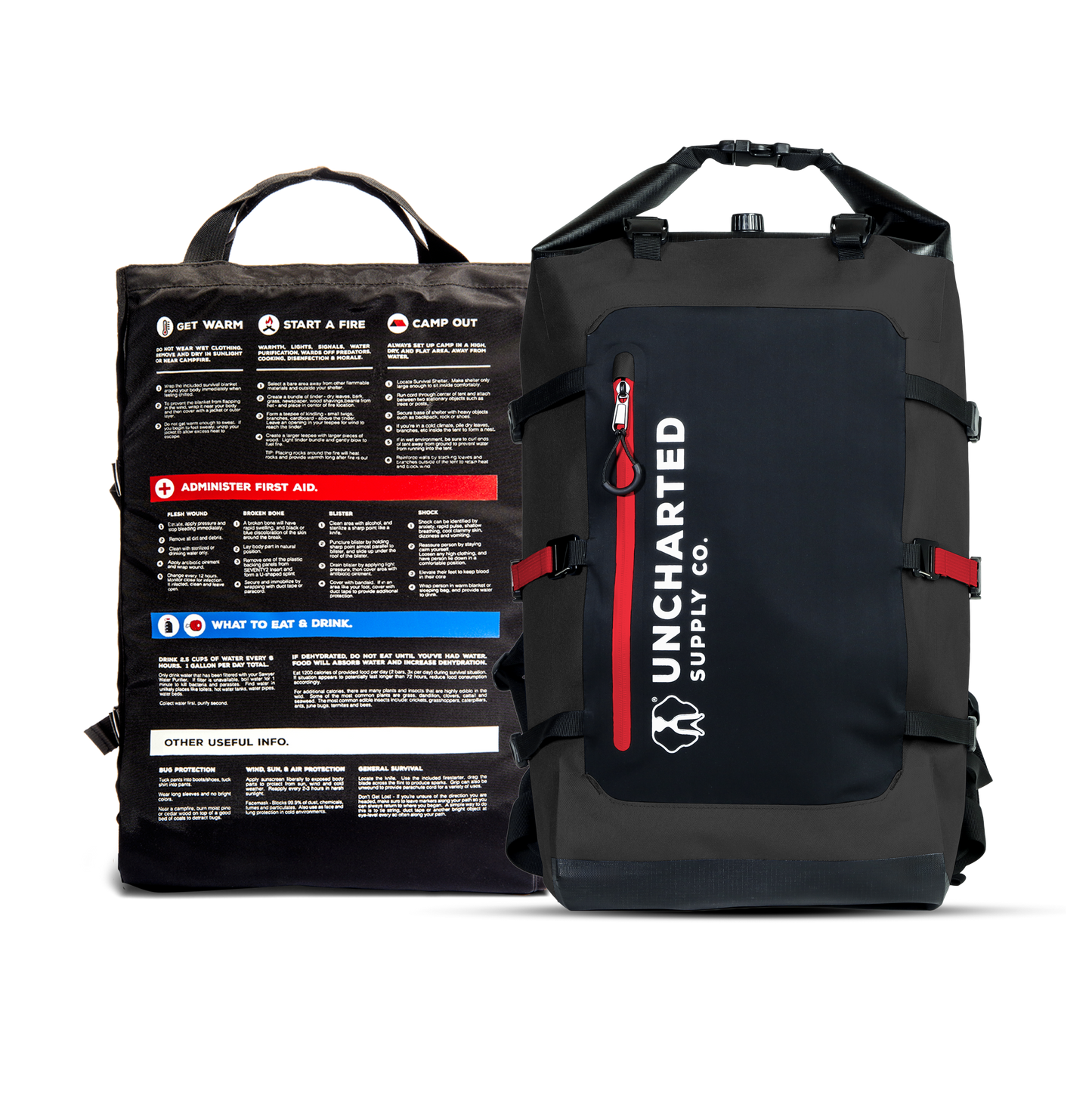 Uncharted Supply Co. THE SEVENTY2® Pro Survival System