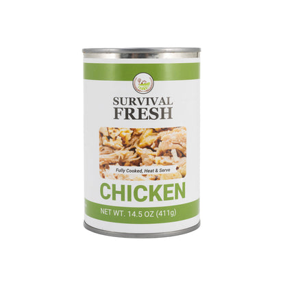 Survival Frog Chicken Canned Meat