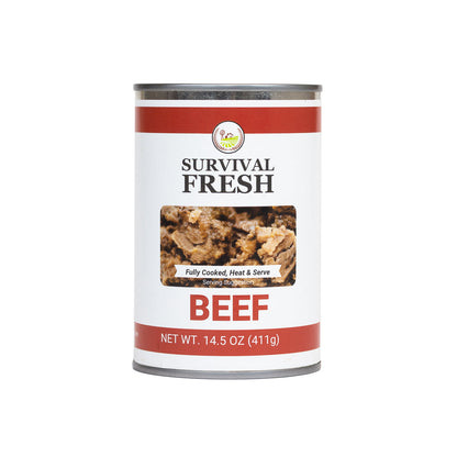 Survival Frog Beef Canned Meat