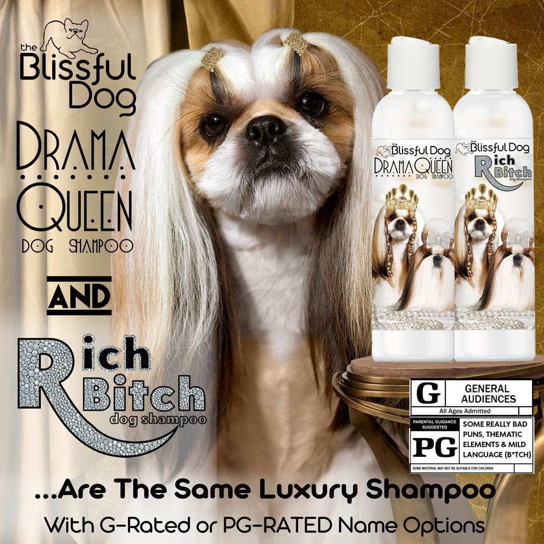 The Blissful Dog Shih Tzu Rich Bitch & Drama Queen Shampoo