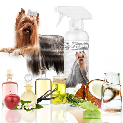 The Blissful Dog Shine-On+Sheen Dog De-Tangling Coat Spray