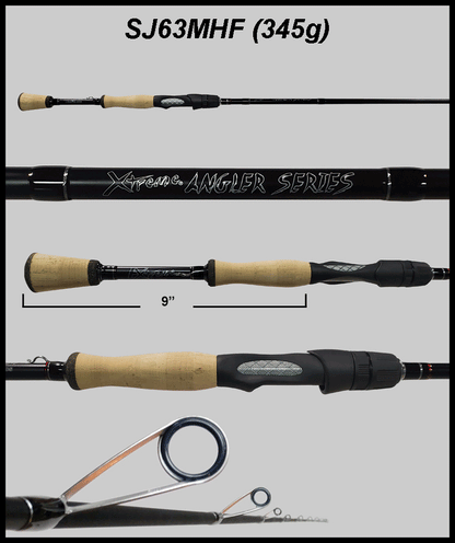 FX Custom Rods XAS 6'3" Medium Heavy Fast Spinning Rod