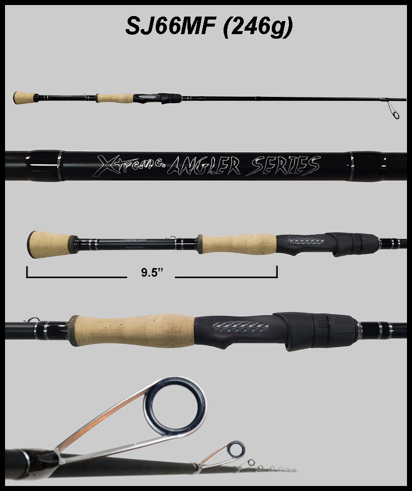 FX Custom Rods XAS 6'6" Medium Fast Spinning Rod