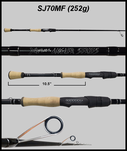 FX Custom Rods XAS 7'0" Medium Fast Spinning Rod