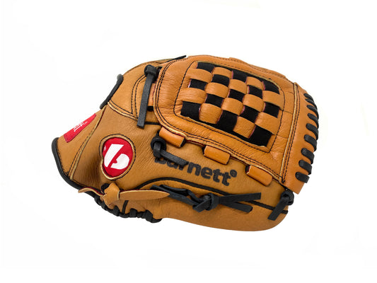 Barnett SL-120 Baseball gloves in leather infield/outfield, size 12, brown