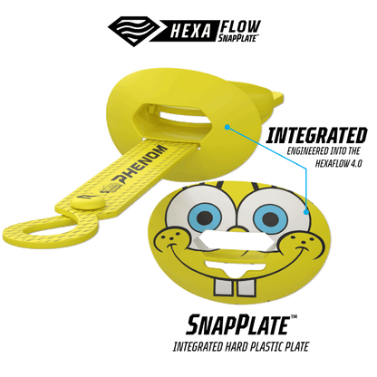 Phenom Elite HexaFlow 4.0 SnapPlate™ Mouthguard - Spongebob