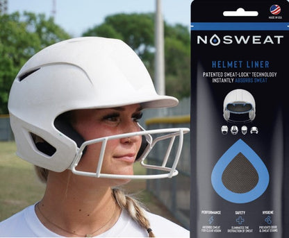 NoSweat Helmet Liners - Patented SweatLock™  For All Helmet Types
