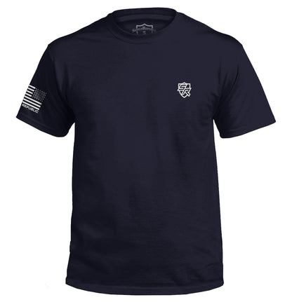 Shield Republic Land of the Free because of the Brave