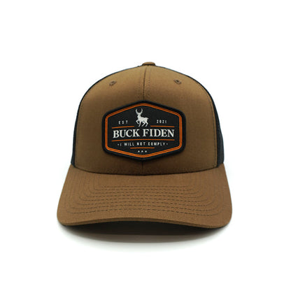 Shield Republic Buck Fiden Woven Patch Hat