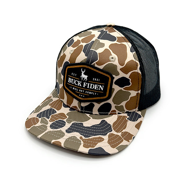 Shield Republic Buck Fiden Woven Patch Hat