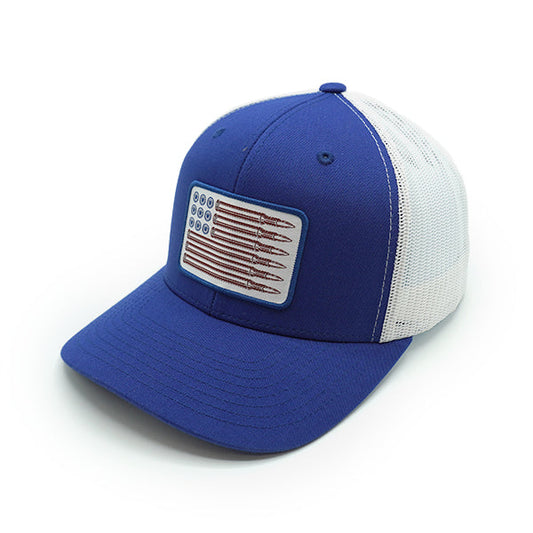 Shield Republic USA Bullet Flag Woven Patch Hat