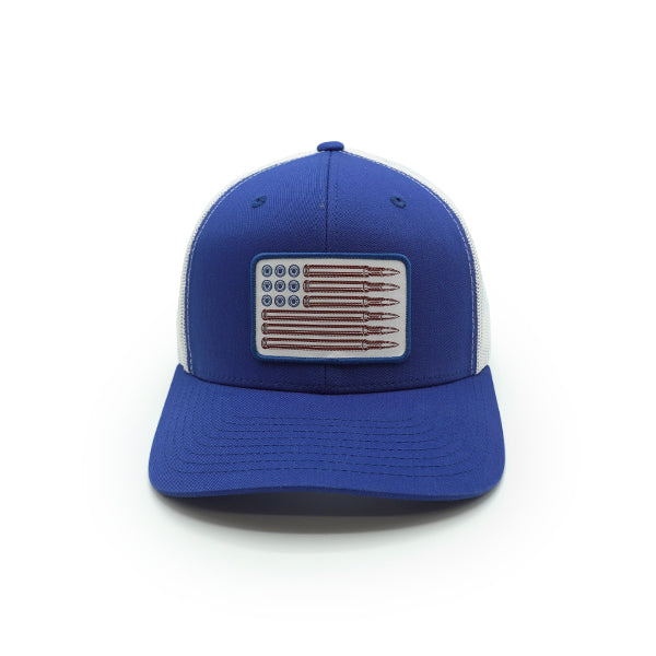 Shield Republic USA Bullet Flag Woven Patch Hat