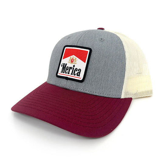 Shield Republic 'Merica, Carton Full of Freedom Woven Patch Hat