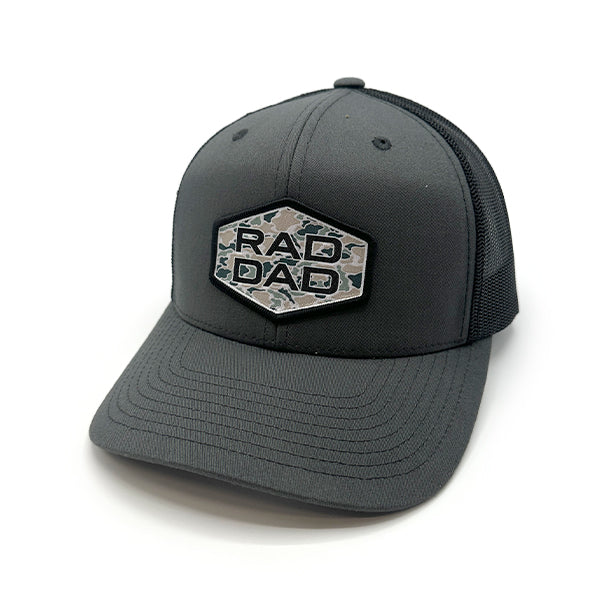 Shield Republic Rad Dad Duck Camo Woven Patch Hat