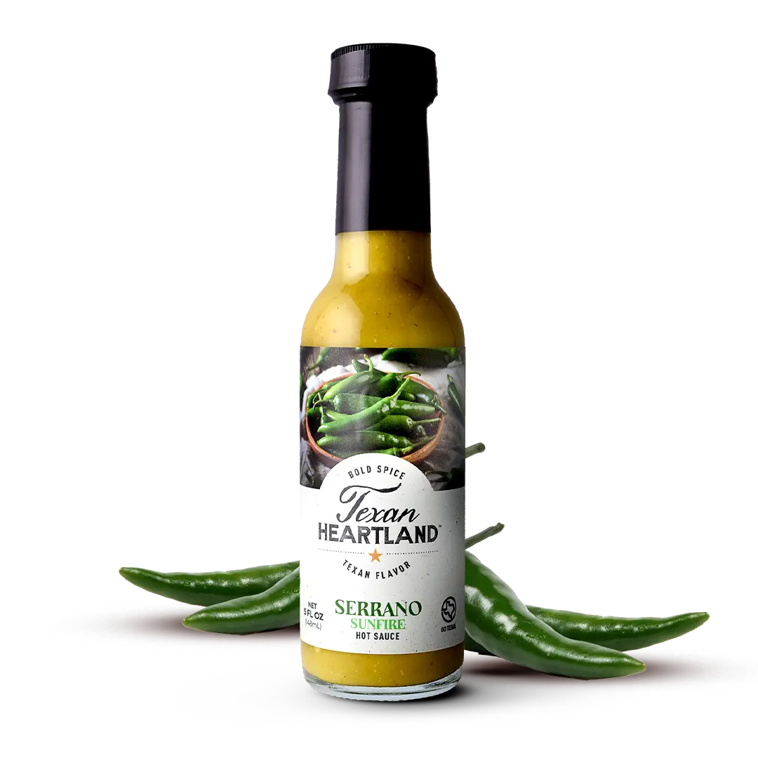 Texan Heartland Serrano Sunfire Hot Sauce