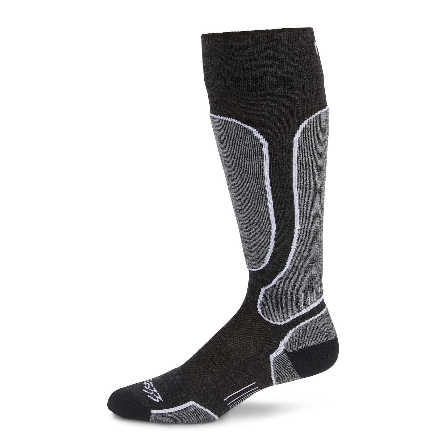 Minus33 Light Cushion - Over The Calf Wool Snowboard Socks MountainHeritage Elite