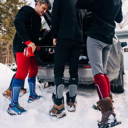 Minus33 Light Cushion - Over The Calf Wool Snowboard Socks MountainHeritage Elite