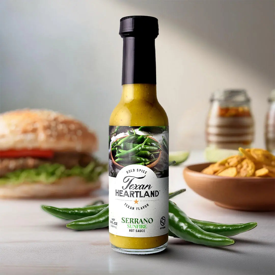 Texan Heartland Serrano Sunfire Hot Sauce