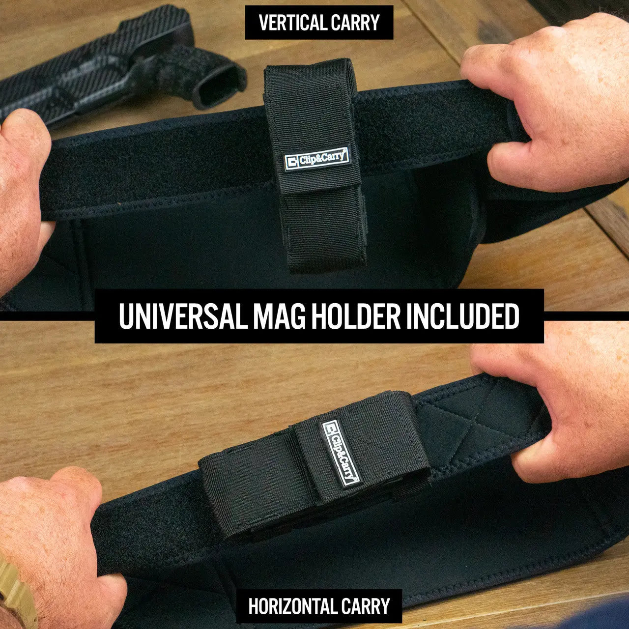 Clip & Carry STRAPT-TAC Belly Band