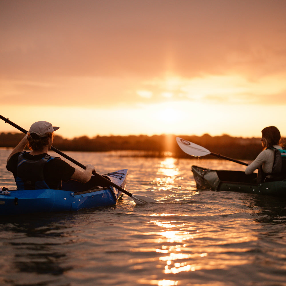 Tucktec Folding Kayak | Hard-Shell | 2-minute Set-up | Foldable, Portable Kayak